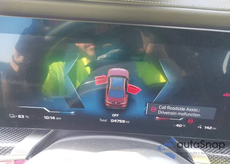 2024 BMW I7 M70 из США, поврежденный, VIN WBY83EH03RCP97981